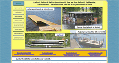 Desktop Screenshot of laituri-laiturit.fi